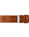 ORTON Series Men's Watch Eco-Friendly Apple Leather Strap - Brown