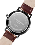 Watch Grange Hill Date Leather in Brown Black