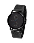 Watch Grange Hill Date Mesh in Black