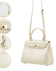Handbag Victoria in Moonlight White