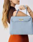 Handbag Victoria in Ash Blue