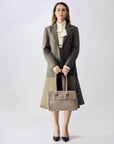 Business & Laptop Handbag Jolene Small Beige