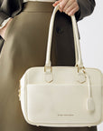 Business & Laptop Handbag Margaret Small Moon White