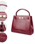 Handbag Victoria III in Red