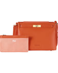Business Bag "Alla" in Orange