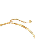 Victoria Hyde, Halskette, VH80091F, Lamia, Light Gold, VerschlussVictoria Hyde Lamia light gold snake chain necklace – stainless steel, 400mm+50mm length, elegant jewelry for a fashionable look.