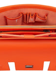 New Work Bag Jolene Orange modern work bag sustainable tote bag with laptop compartment for women in business