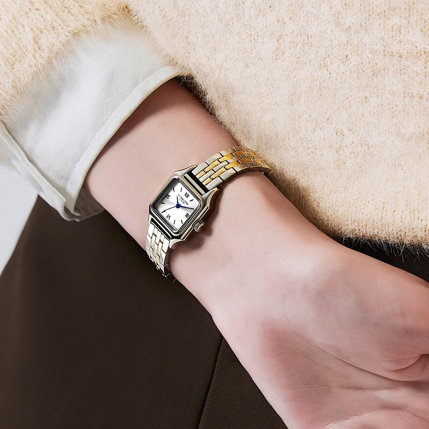 Wristwatch Perle in Silver Gold