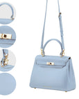 Handbag Victoria in Ash Blue