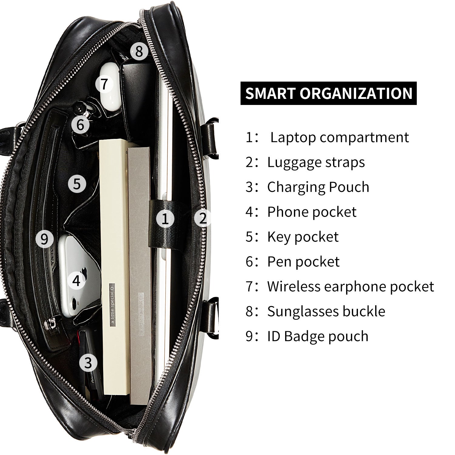 Business &amp; Laptop Bag Daniel black