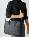 Business Bag Daniel in Dark Gray
