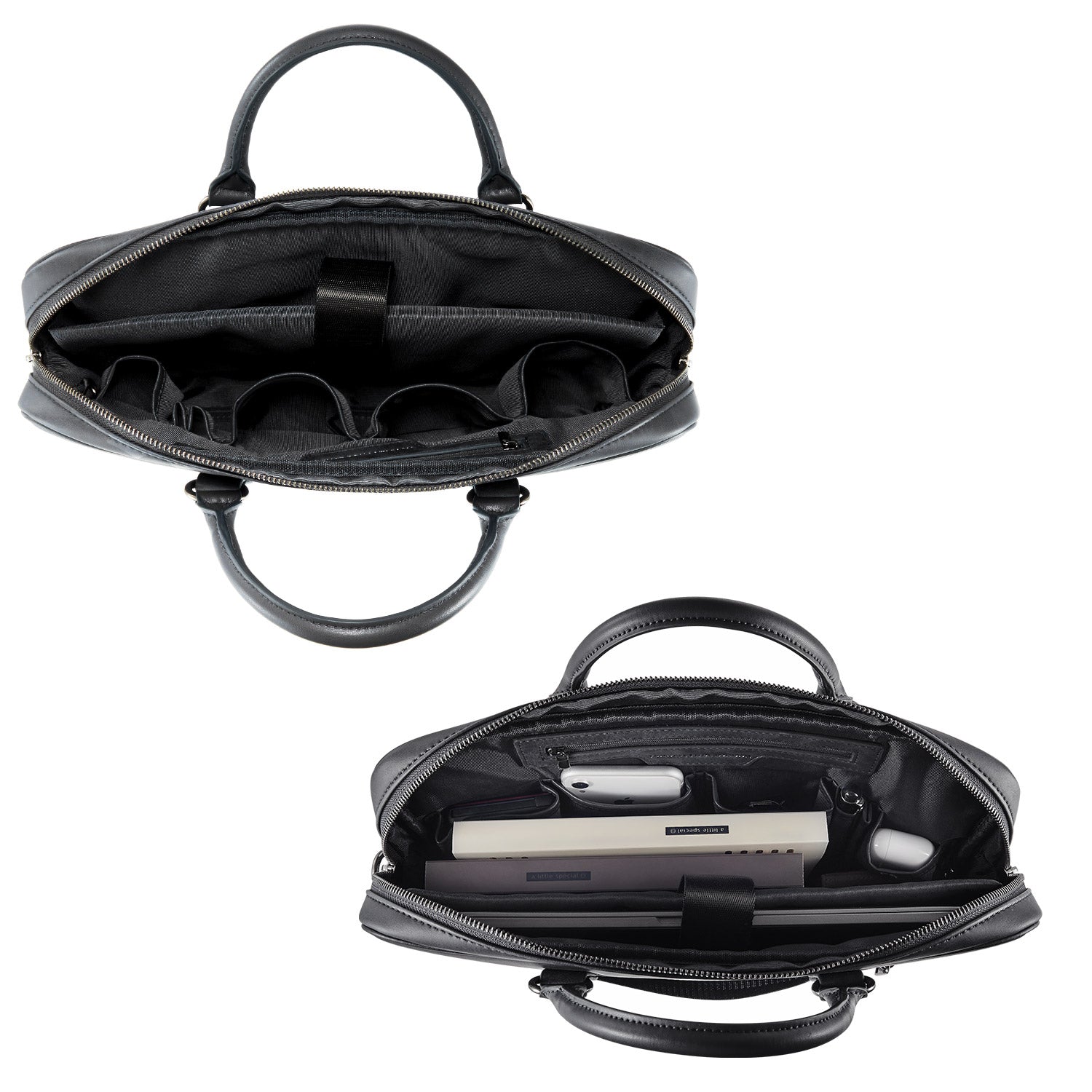 Business Bag Daniel in Dark Gray