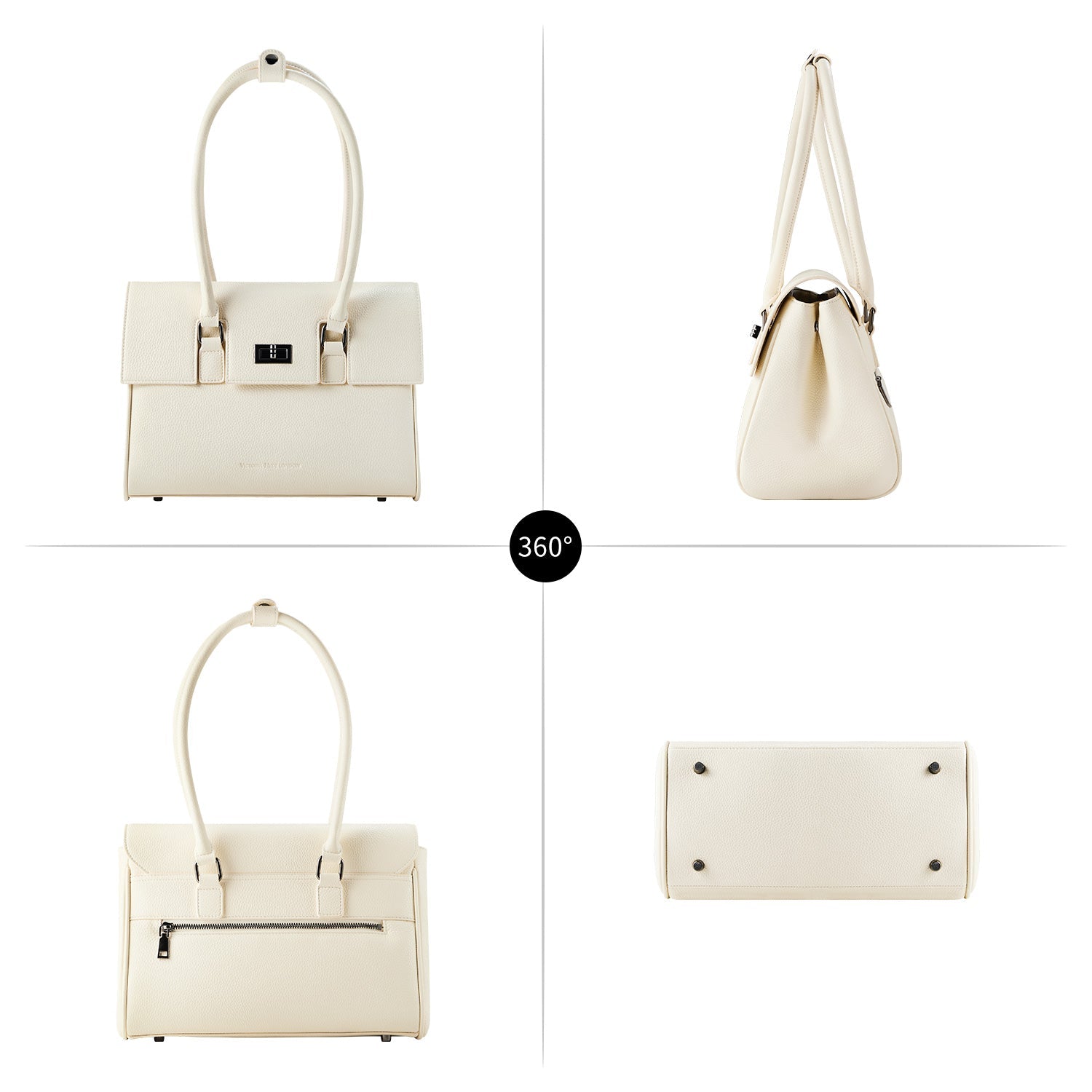 Business &amp; Laptop Handbag Jolene Small White