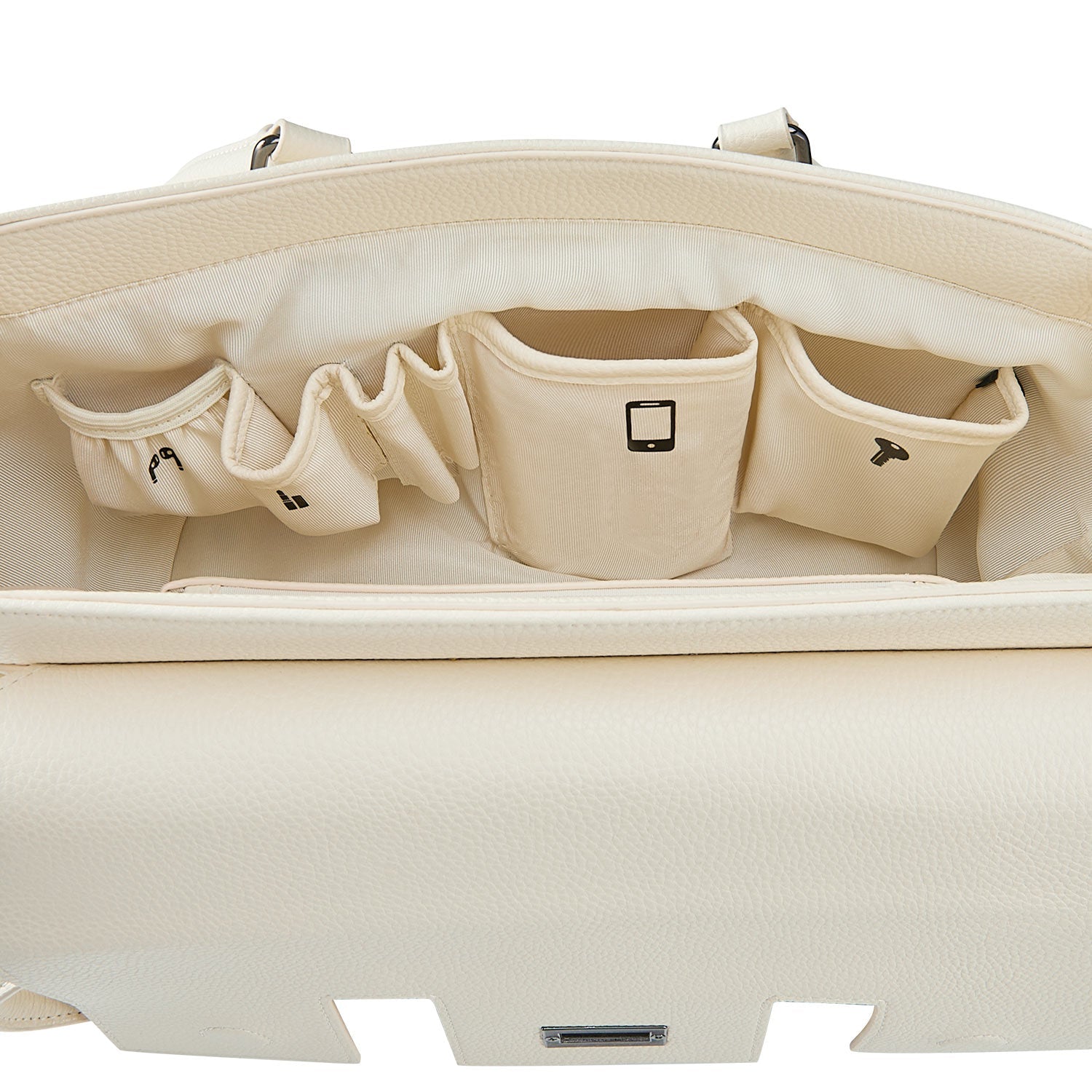 Business &amp; Laptop Handbag Jolene Small White