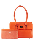 Business & Laptop Handbag Jolene Small Orange