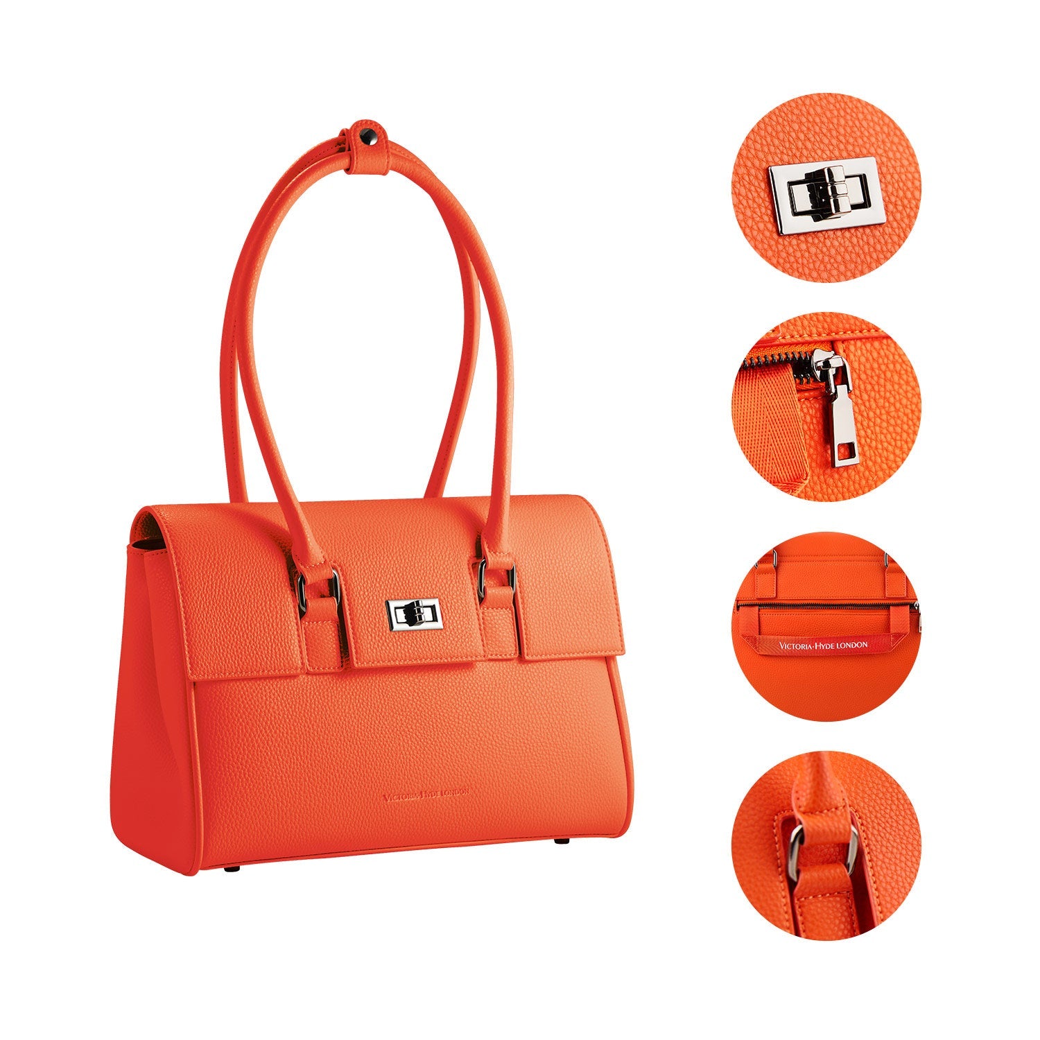 Business &amp; Laptop Handbag Jolene Small Orange