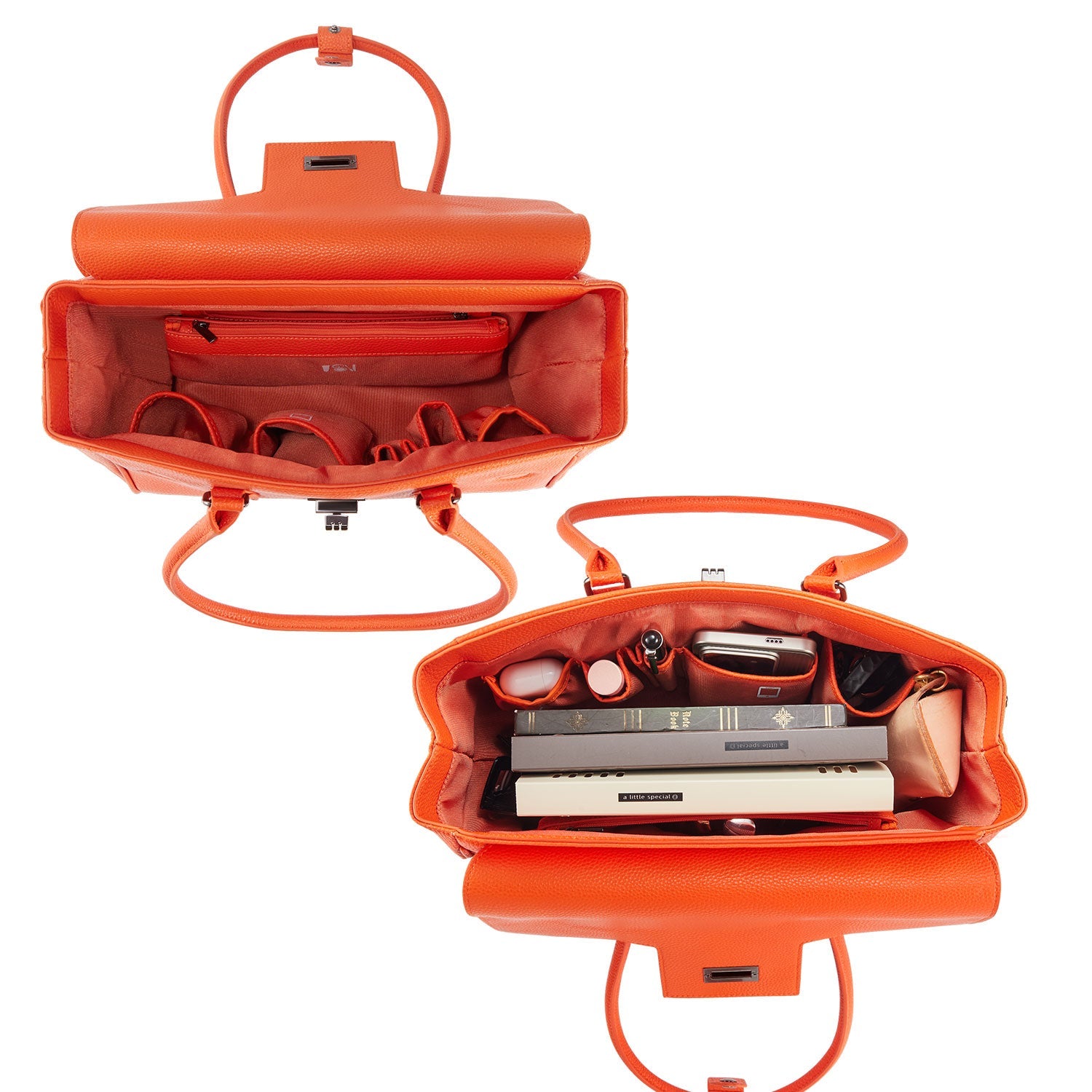 Business &amp; Laptop Handbag Jolene Small Orange