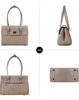 Business & Laptop Handbag Jolene Small Beige