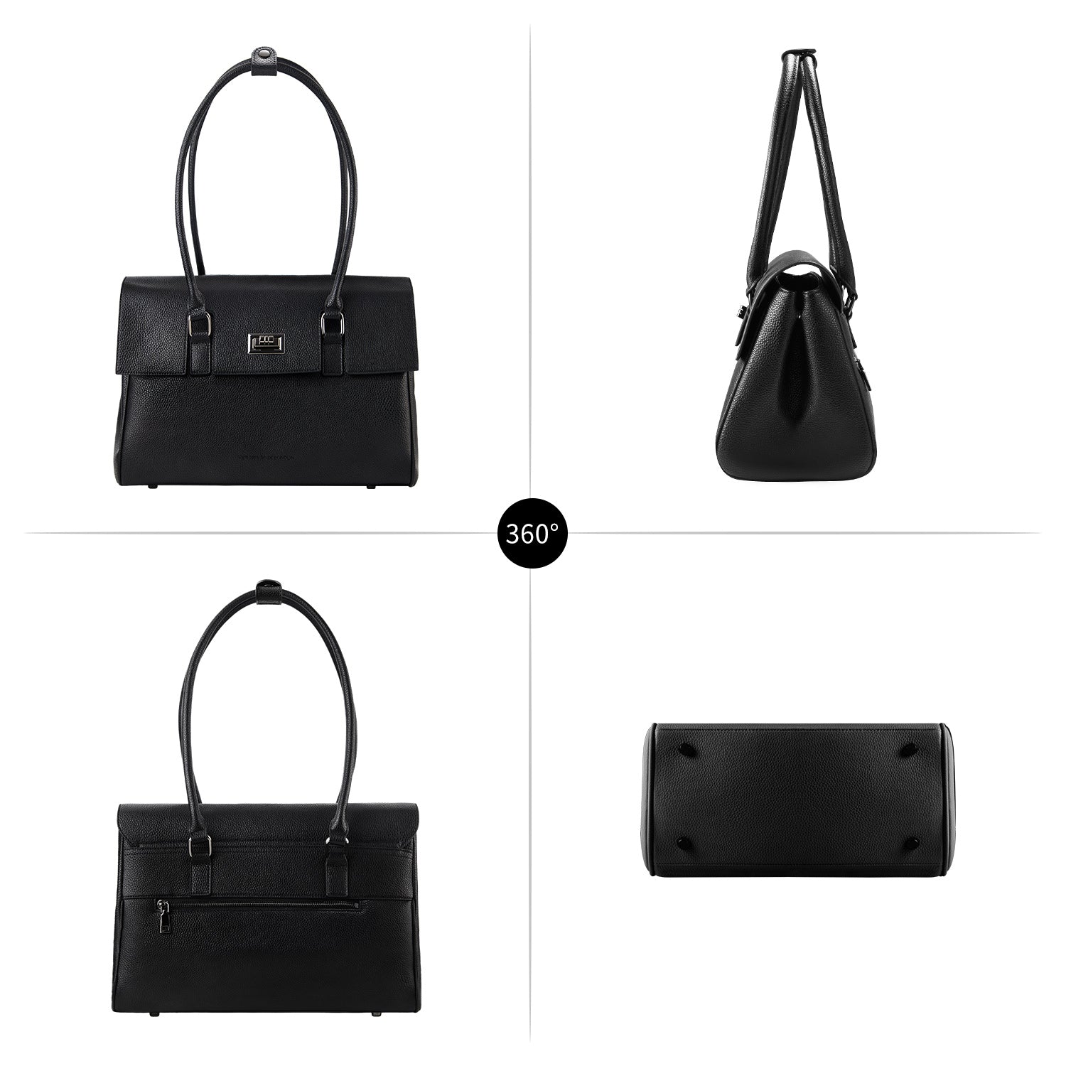 Business &amp; Laptop Handbag Jolene Small Black