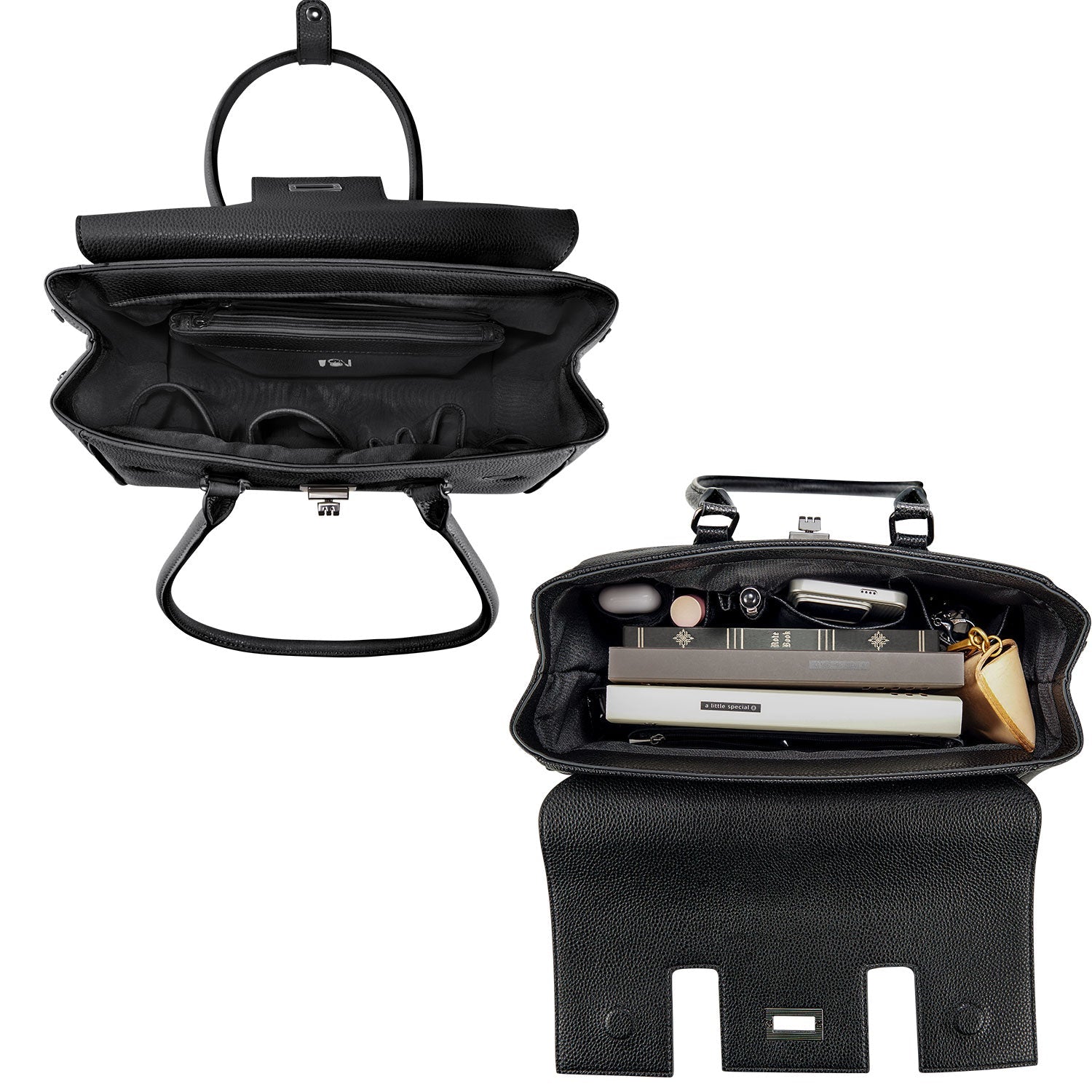 Business &amp; Laptop Handbag Jolene Small Black