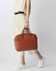 Business-New Work Unisex Carry Bag/Shoulder Bag Brown
