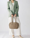 Business & Laptop Handbag Margaret Small beige