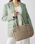 Business & Laptop Handbag Margaret Small beige
