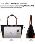 Business & Laptop Handbag Eva Black