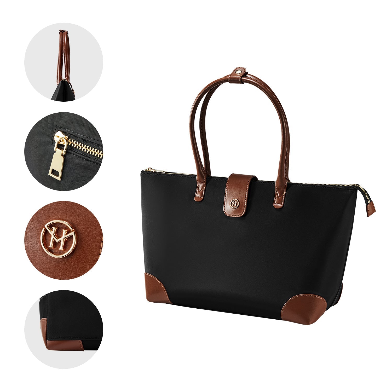 Business &amp; Laptop Handbag Eva Black