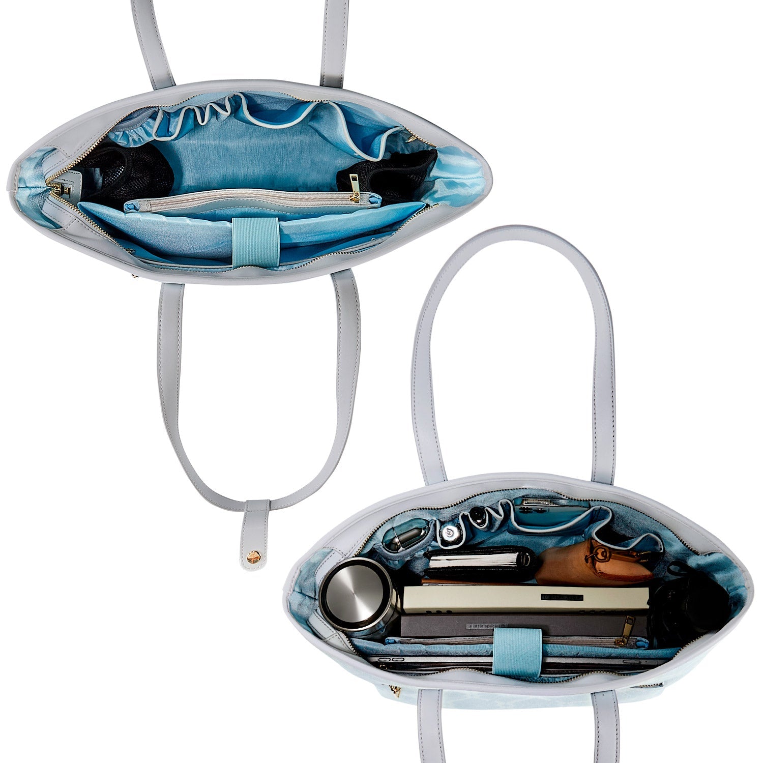 Business &amp; Laptop Handbag Yoana Light Blue