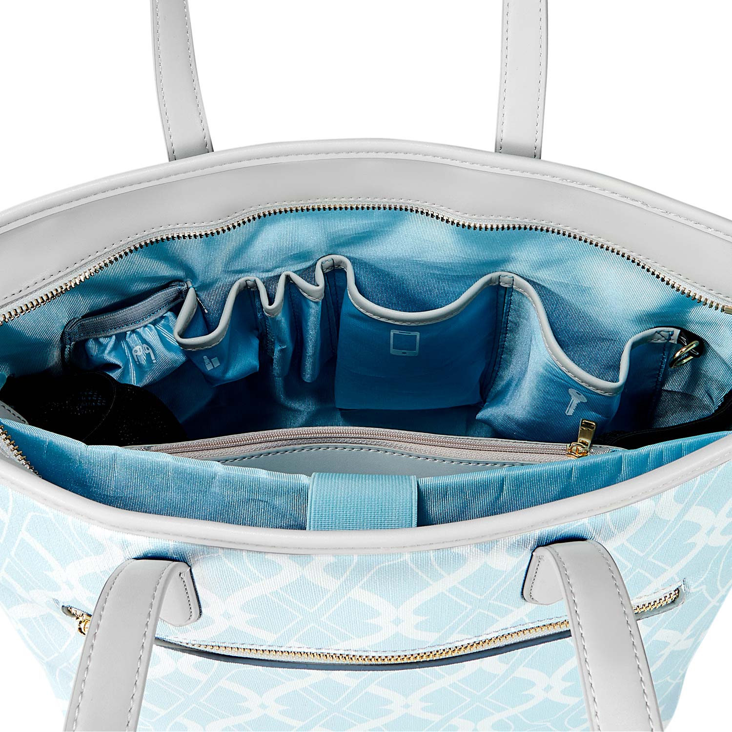 Business &amp; Laptop Handbag Yoana Light Blue