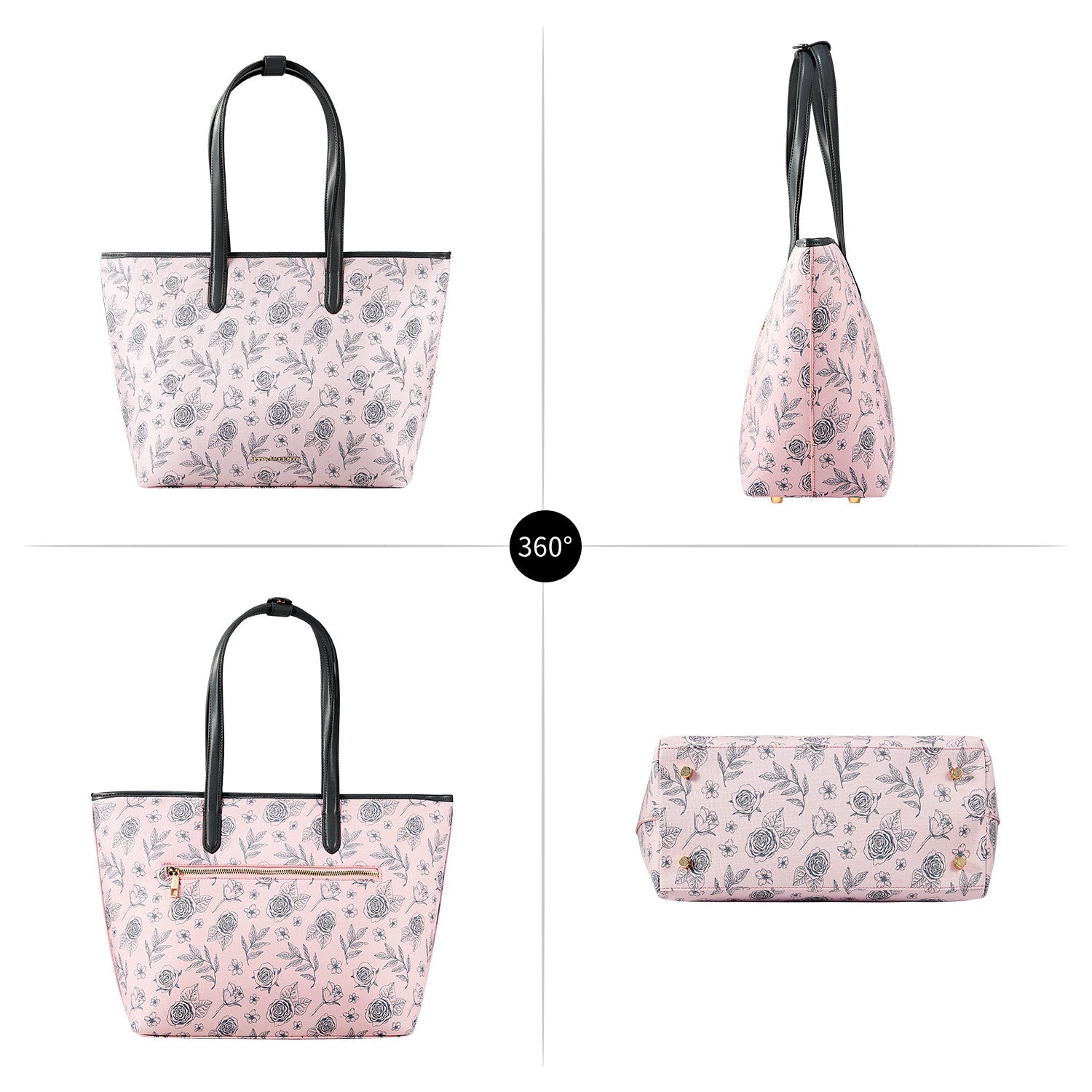 Business &amp; Laptop Handbag Yoana Pink