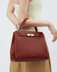 Handbag Victoria III in Brown