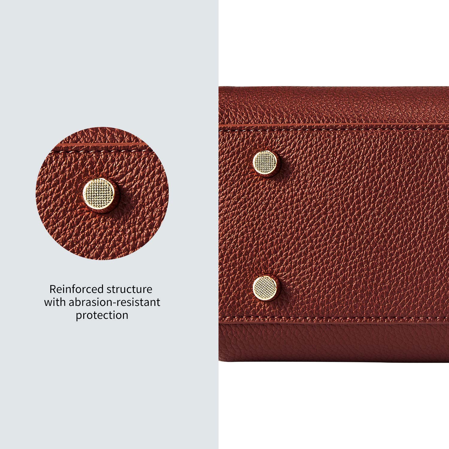 Handbag Victoria III in Brown