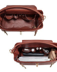 Handbag Victoria III in Brown