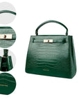 Handbag Victoria III in Green