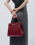 Handbag Victoria III in Red