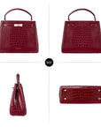 Handbag Victoria III in Red