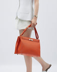 Business Bag "Alla" in Orange