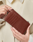 Card Holder Jov in Caramel