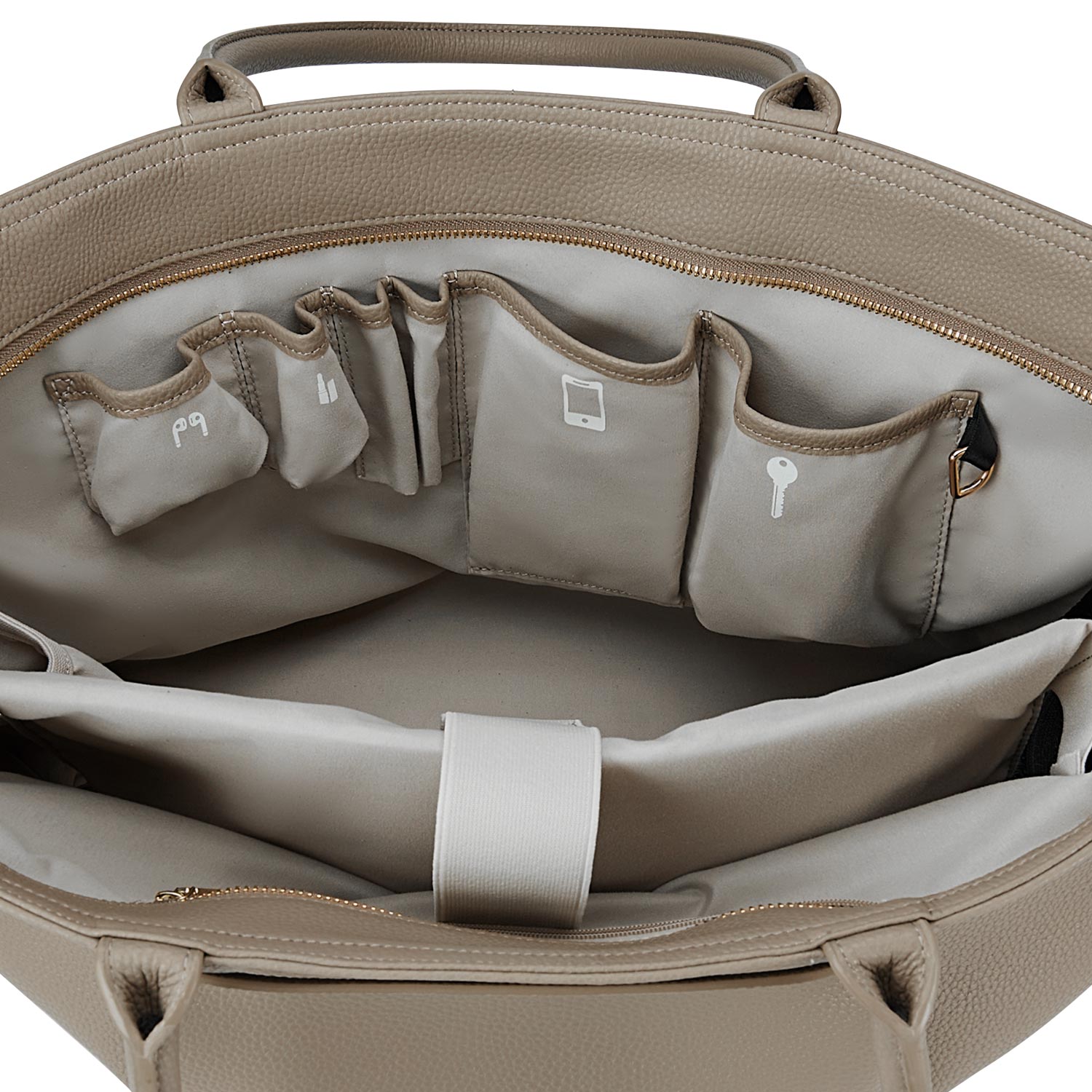 Business &amp; Laptop Handbag Ada Beige