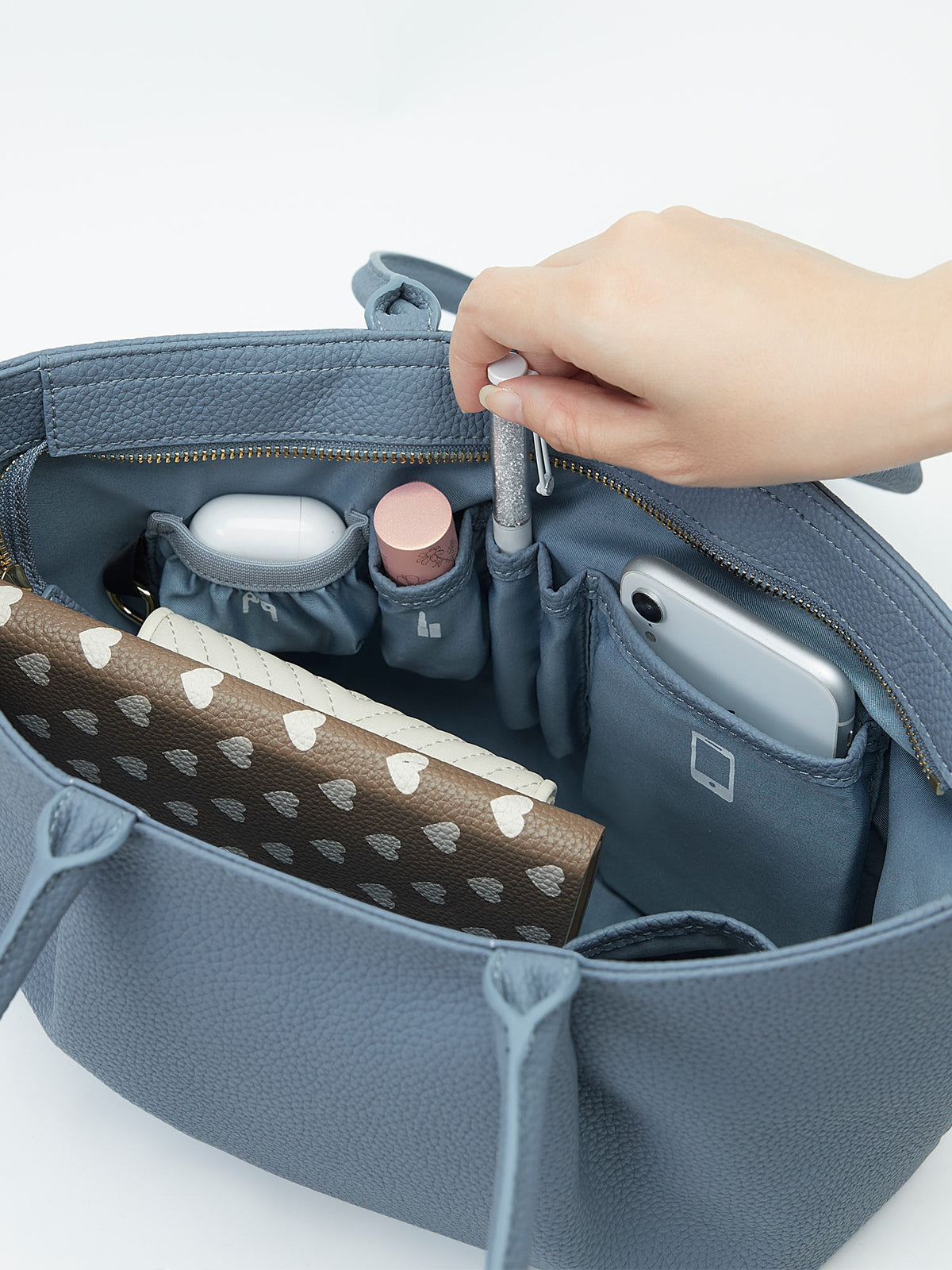 Business &amp; Laptop Handbag Ada Small Blue