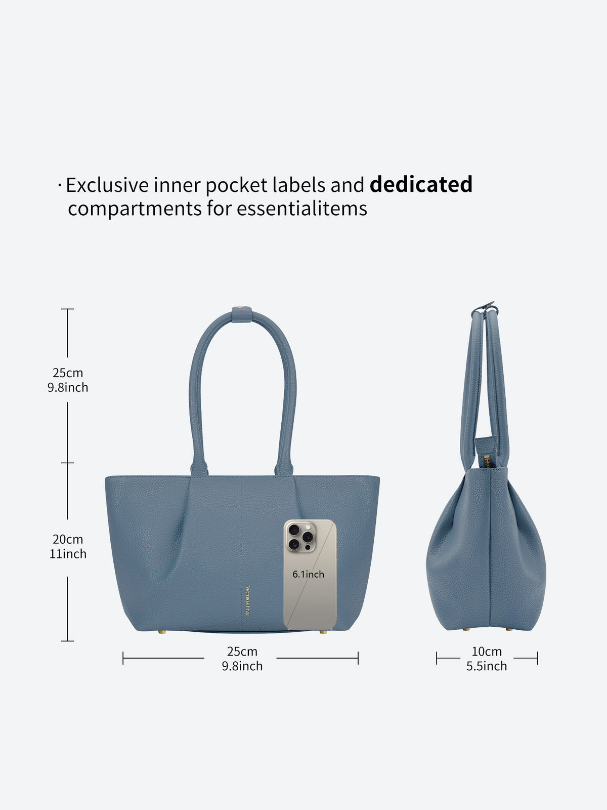 Business &amp; Laptop Handbag Ada Small Blue