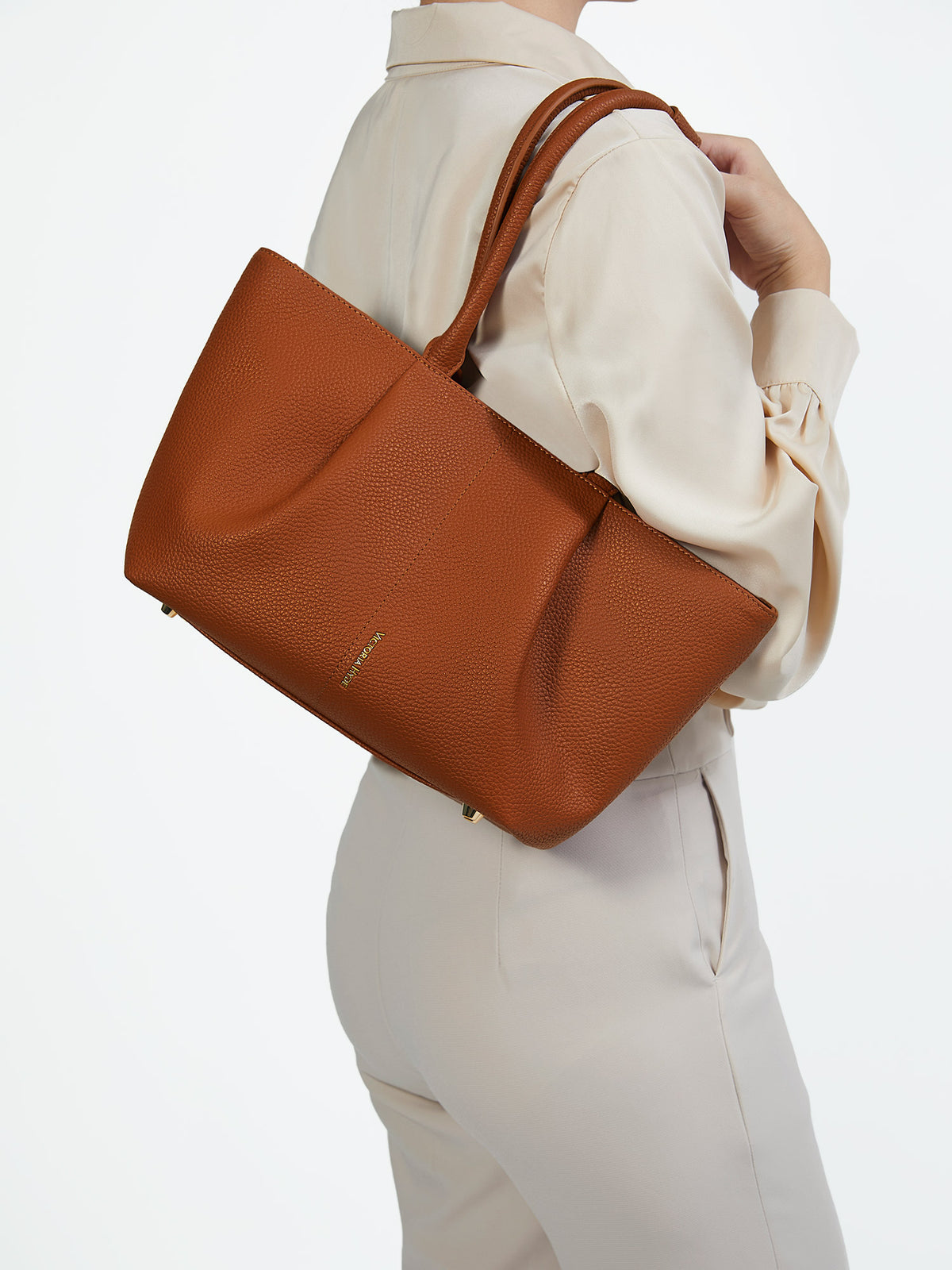 Business &amp; Laptop Handbag Ada Small Brown