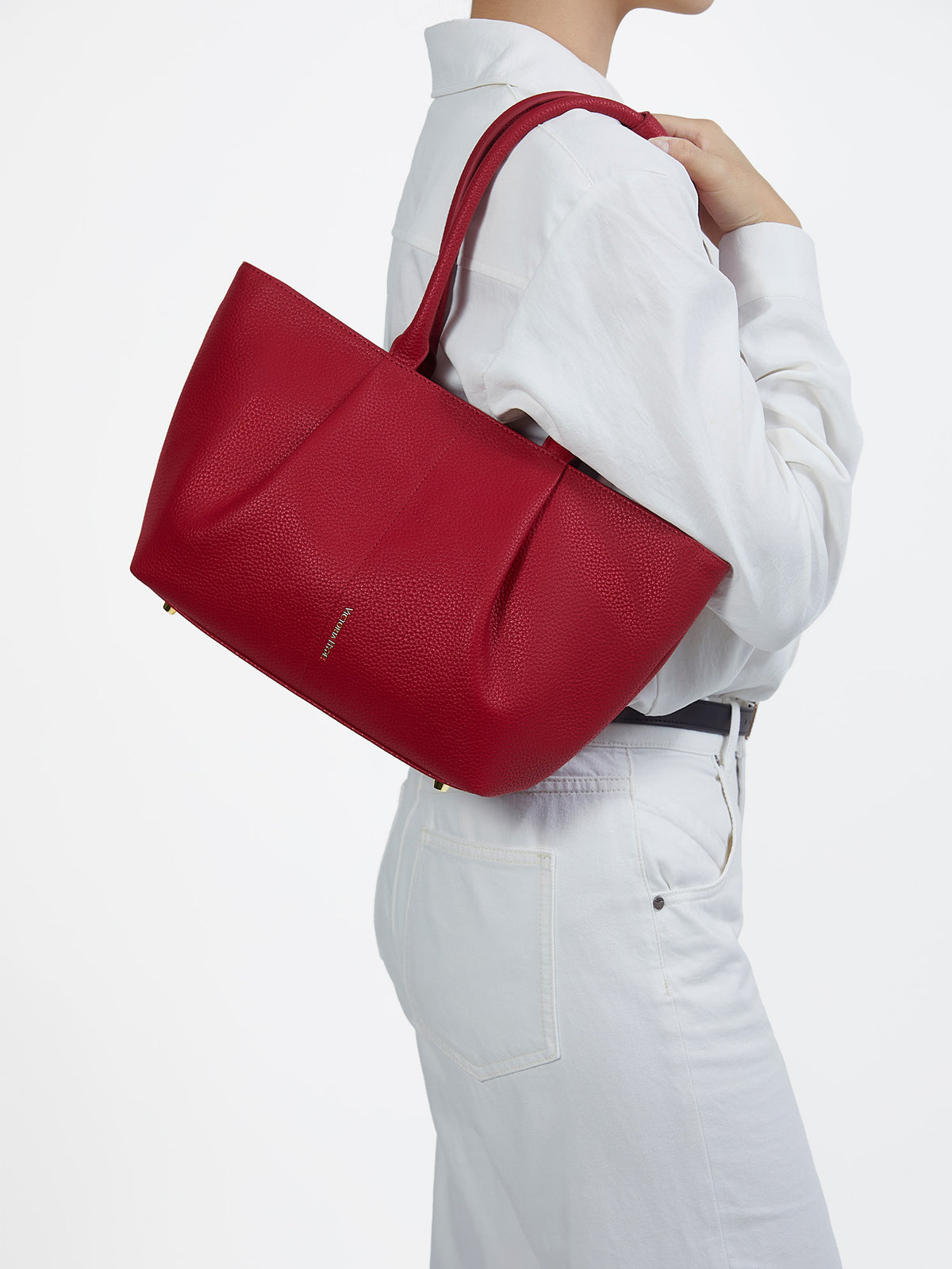 Business &amp; Laptop Handbag Ada Small Pomegranate Red