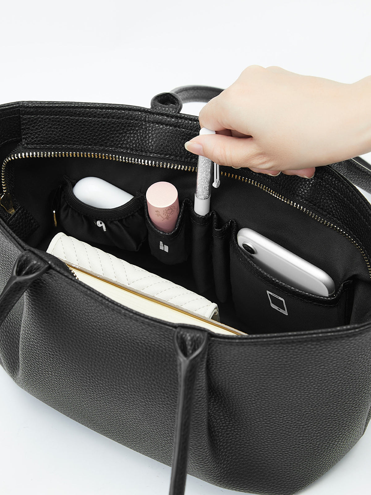 Business &amp; Laptop Handbag Ada Small Black