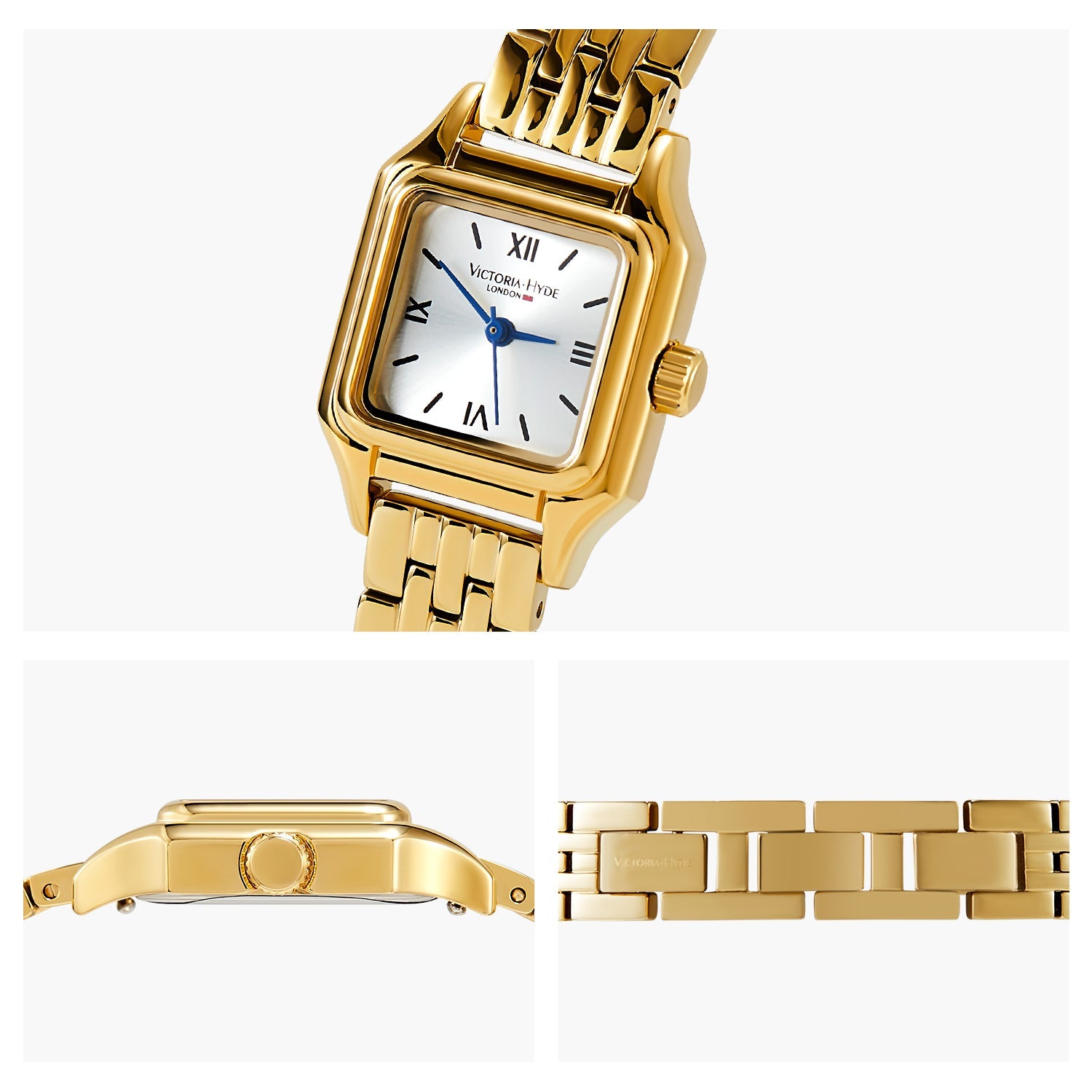 Victoria Hyde minimalist women's watch, elegant timeless design, Miyota movement, eco-friendly copper case, mineral glass, 22x30mm, 3 ATM.
