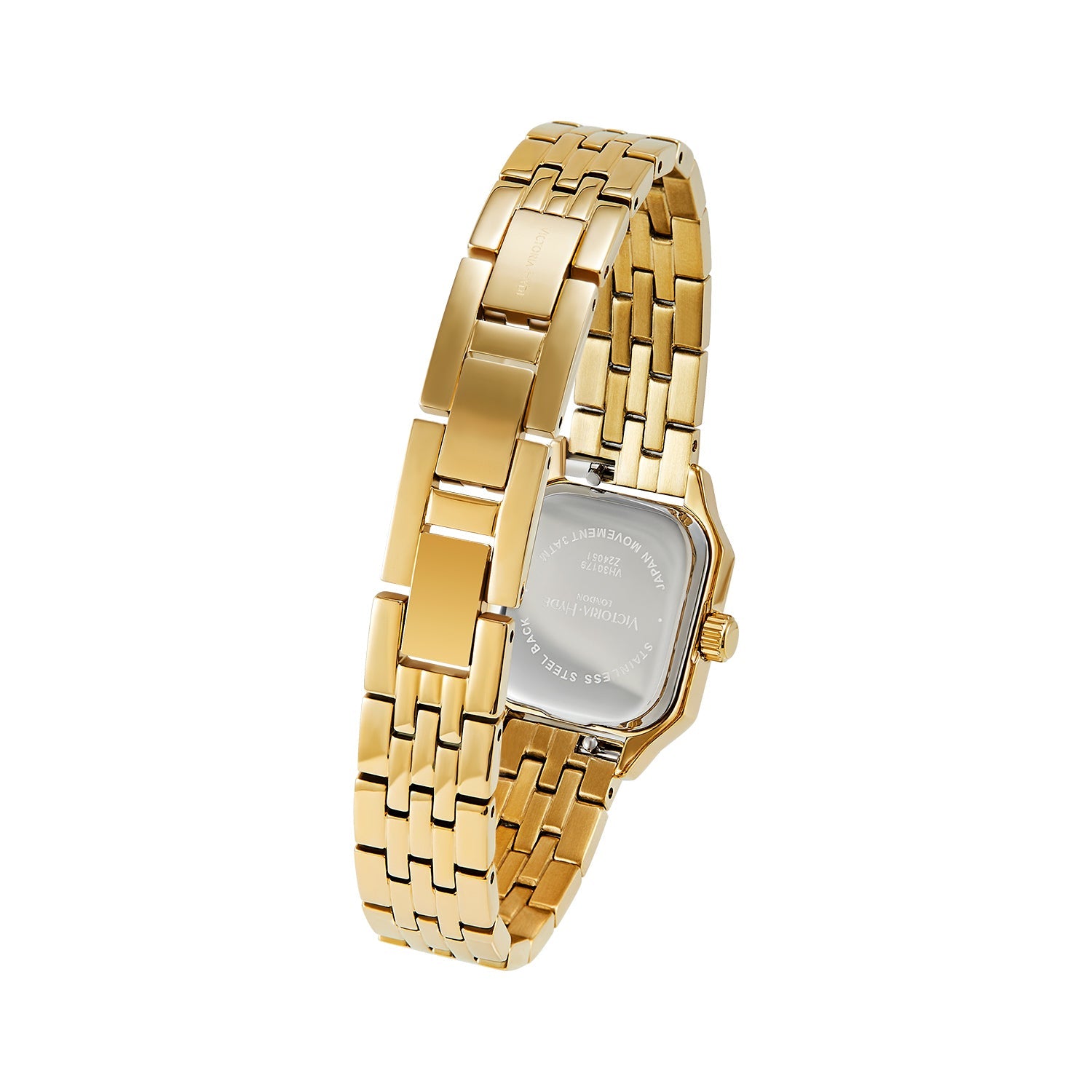 Victoria Hyde minimalist women's watch, elegant timeless design, Miyota movement, eco-friendly copper case, mineral glass, 22x30mm, 3 ATM.
