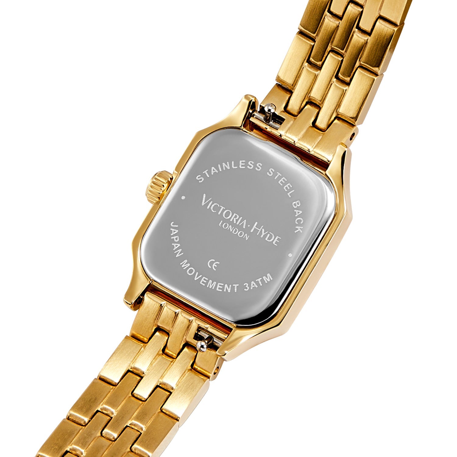 Victoria Hyde minimalist women's watch, elegant timeless design, Miyota movement, eco-friendly copper case, mineral glass, 22x30mm, 3 ATM.