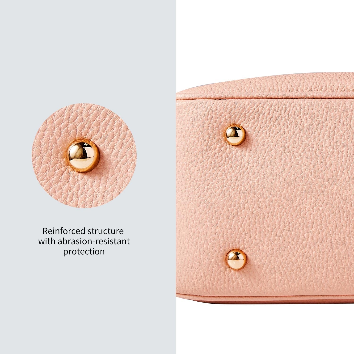 Victoria Hyde Margaret Large Pink work bag – padded 13" laptop compartment, vegan microfiber leather, water-repellent, smart organizer, perfect for professional women.